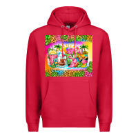 Cardinal summer coffee cups Premium Hoodie - Zillion Design Studio