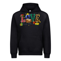 Black love came down luke 2 11 Urban Hoodie - Zillion Design Studio