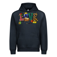 Navy love came down luke 2 11 Urban Hoodie - Zillion Design Studio
