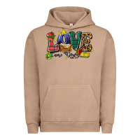 Pigment Burro love came down luke 2 11 Urban Hoodie - Zillion Design Studio