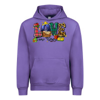 Tulip love came down luke 2 11 Urban Hoodie - Zillion Design Studio