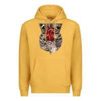 Mustard Flower Skeleton Premium Hoodie - RanaPortraitStore