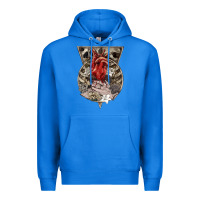 True Royal Flower Skeleton Premium Hoodie - RanaPortraitStore