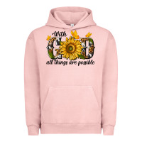 With God All Things Are Possible Urban Hoodie | Teevron