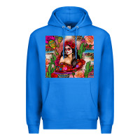 True Royal mexico girl serape Premium Hoodie - Zillion Design Studio