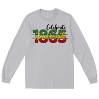 Moon Dust celebrate juneteenth1865 Long Sleeve Tee - BarkalooDesign