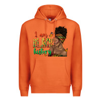 Carrot i am black history afro black woman juneteenth Premium Hoodie - texasbilliewilder