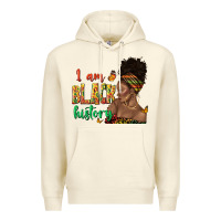 Sandshell i am black history afro black woman juneteenth Premium Hoodie - texasbilliewilder