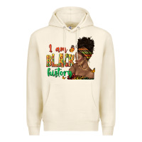 I Am Black History Afro Black Woman Juneteenth Premium Hoodie | Teevron