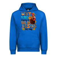 Cobalt why yall trying to test the jesus in me Urban Hoodie - texasbilliewilder