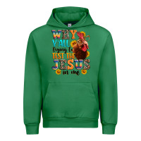 Emerald why yall trying to test the jesus in me Urban Hoodie - texasbilliewilder
