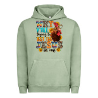 Pigment Oil Green why yall trying to test the jesus in me Urban Hoodie - texasbilliewilder