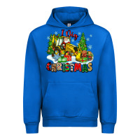 Cobalt i dig christmas Urban Hoodie - Zillion Design Studio