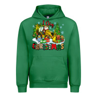 Emerald i dig christmas Urban Hoodie - Zillion Design Studio