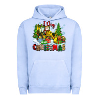Pigment Grape Ice i dig christmas Urban Hoodie - Zillion Design Studio