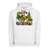Pigment Lunar Rock i dig christmas Urban Hoodie - Zillion Design Studio