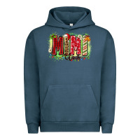 Pigment Midnight Navy mimi claus Urban Hoodie - Zillion Design Studio