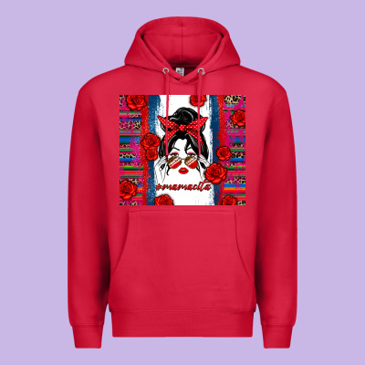 Mamacita Serape Premium Hoodie Designed By Zillion Design Studio