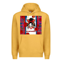 Mustard mamacita serape Premium Hoodie - Zillion Design Studio