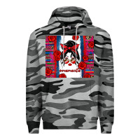 Slate Camo mamacita serape Premium Hoodie - Zillion Design Studio