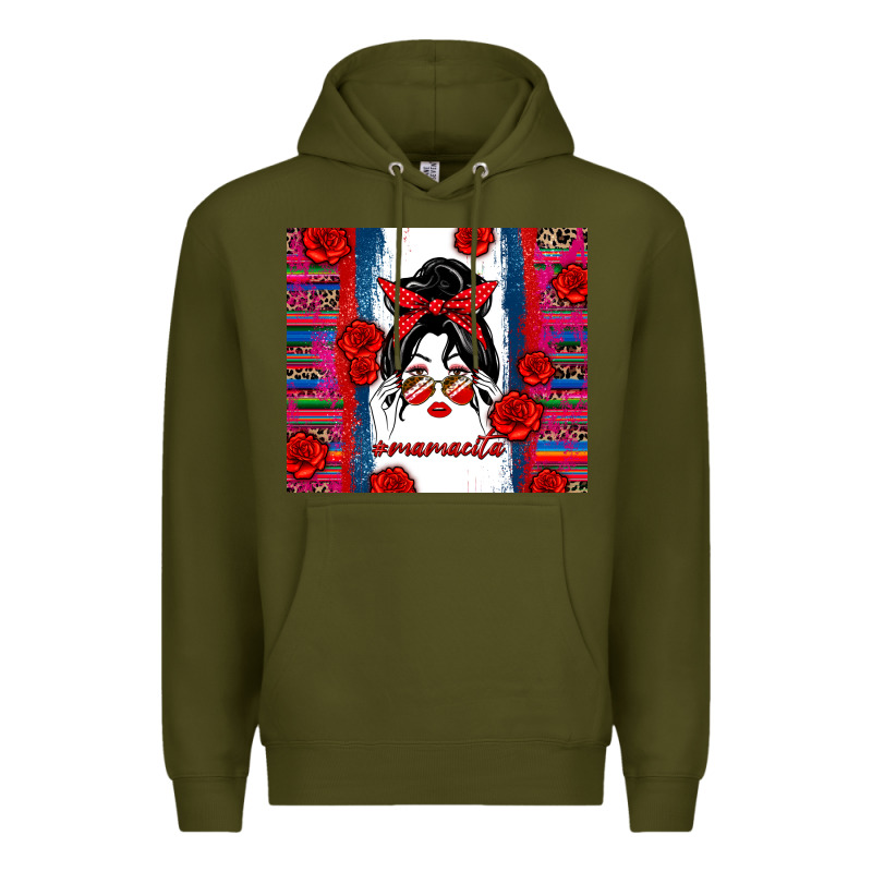 Mamacita Serape Premium Hoodie by Zillion Design Studio | Teevron