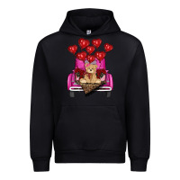 Black Valentine's day tedybear truck Urban Hoodie - RanaPortraitStore