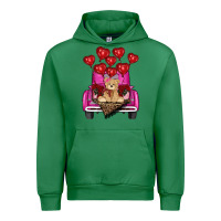 Valentine's Day Tedybear Truck Urban Hoodie | Teevron