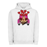 Pigment Lunar Rock Valentine's day tedybear truck Urban Hoodie - RanaPortraitStore