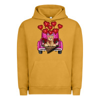 Pigment Peanut Butter Valentine's day tedybear truck Urban Hoodie - RanaPortraitStore