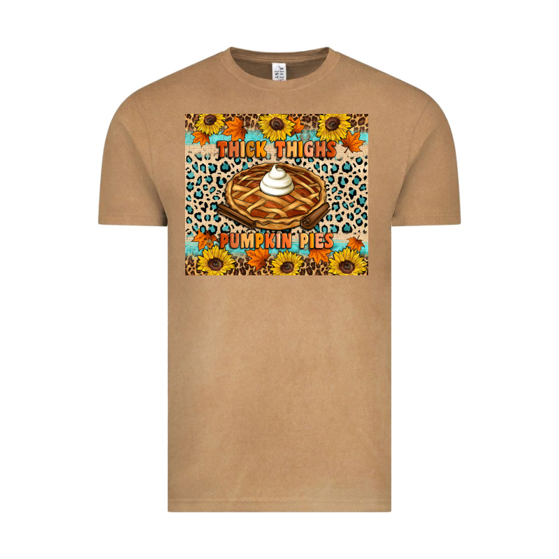 Thick Thighs Pumpkin Pies Vintage Tee by Artiststas | Teevron