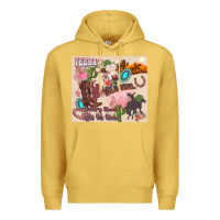 Antique Gold yeehaw western Premium Hoodie - Zillion Design Studio