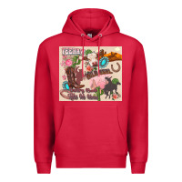 Cardinal yeehaw western Premium Hoodie - Zillion Design Studio