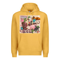 Mustard yeehaw western Premium Hoodie - Zillion Design Studio