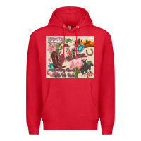 Red yeehaw western Premium Hoodie - Zillion Design Studio