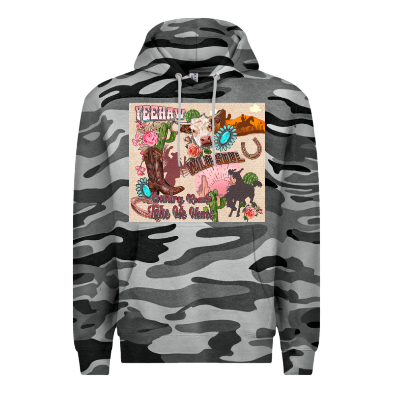 Yeehaw Western Premium Hoodie by Zillion Design Studio | Teevron