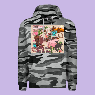 Yeehaw Western Premium Hoodie Designed By Zillion Design Studio