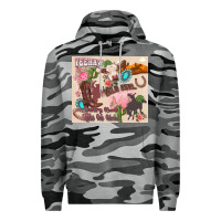Slate Camo yeehaw western Premium Hoodie - Zillion Design Studio