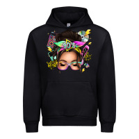 Foreset Green 90s messy bun Urban Hoodie - texasbilliewilder