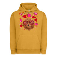 Pigment Peanut Butter valentine's day toy poodle Urban Hoodie - RanaPortraitStore