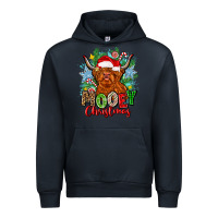 Navy mooey christmas Urban Hoodie - Zillion Design Studio