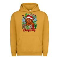 Pigment Peanut Butter mooey christmas Urban Hoodie - Zillion Design Studio