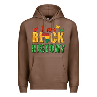 Chestnut i am black history juneteenth Premium Hoodie - texasbilliewilder