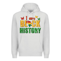 Dove Grey i am black history juneteenth Premium Hoodie - texasbilliewilder