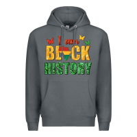 Rock i am black history juneteenth Premium Hoodie - texasbilliewilder