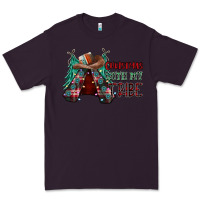 Plum Christmas with tribe Premium Tee - CowhideDigitalArt