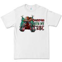 White Christmas with tribe Premium Tee - CowhideDigitalArt