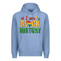 Colony Blue i am black history juneteenth Premium Hoodie - texasbilliewilder