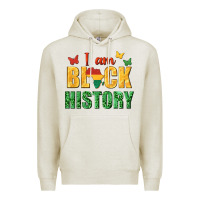 Oatmeal Heather i am black history juneteenth Premium Hoodie - texasbilliewilder