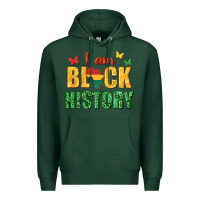 Sports Green i am black history juneteenth Premium Hoodie - texasbilliewilder