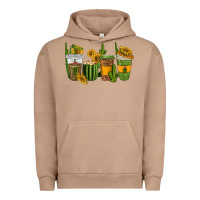 Pigment Burro cactus coffee cups Urban Hoodie - texasbilliewilder